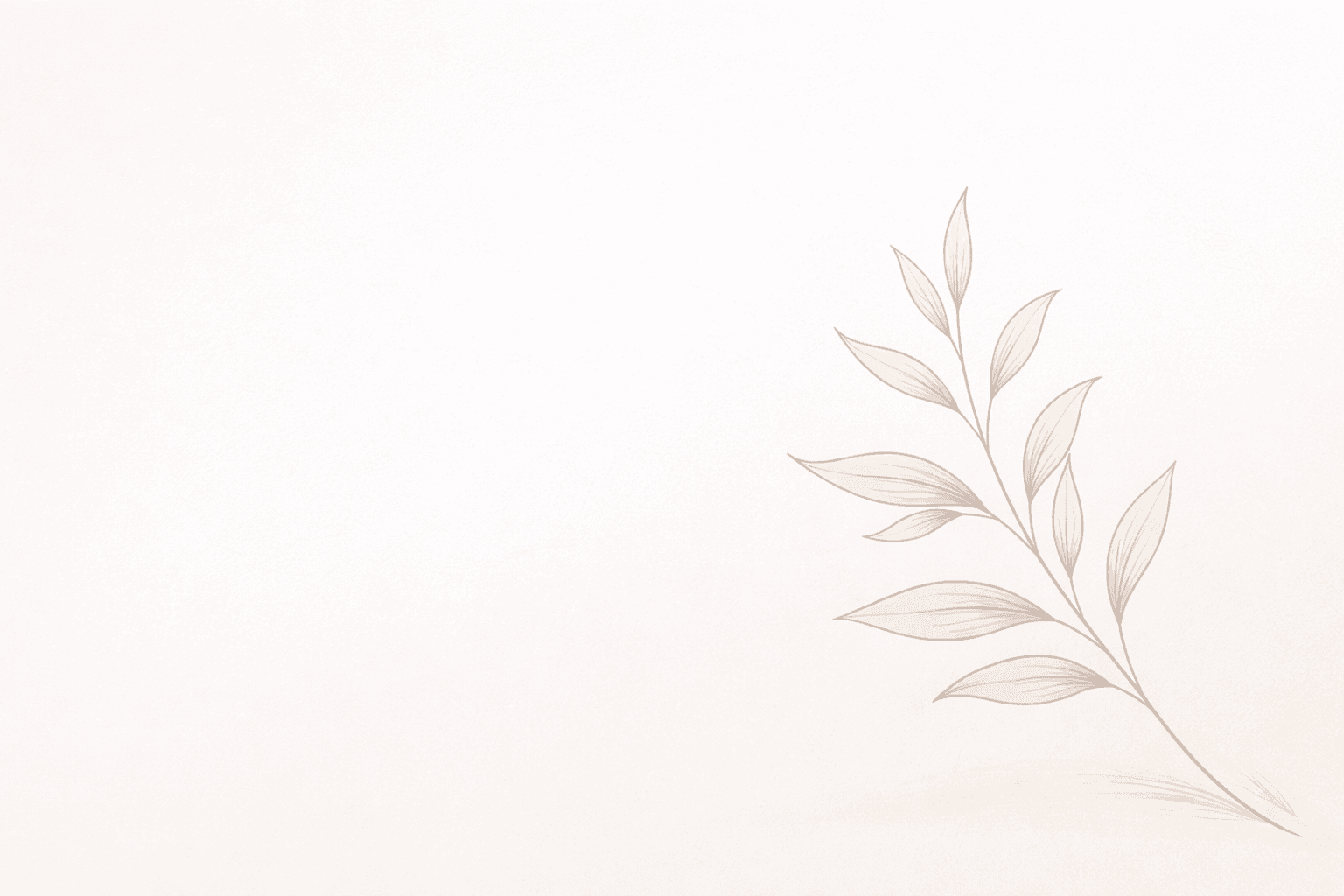 Abstract floral pattern in neutral tones